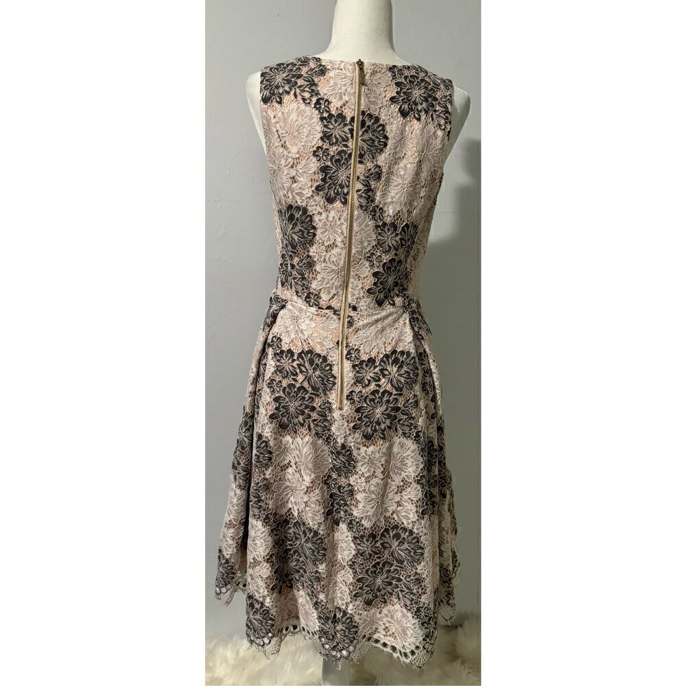 Eliza J Lace fit & flare sleeveless dress with pockets 8 - Picture 9 of 14